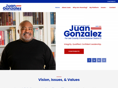 votejuangonzalez2020.com snapshot