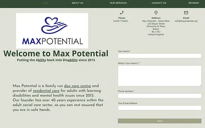 maxpotential.org snapshot
