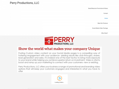 perryproductionsfl.com snapshot