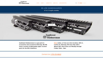 southwest-outdoorsman.com snapshot