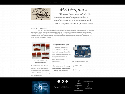 msgraphics.uk snapshot