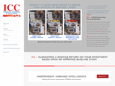 icc-analytics.com snapshot