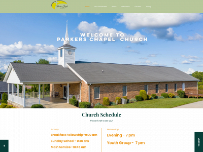 parkerschapel.net snapshot