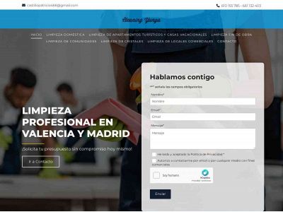 cleaningyunga.es snapshot