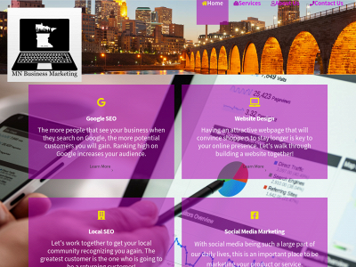 mnbusinessmarketing.com snapshot