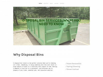 disposalbin.weebly.com snapshot