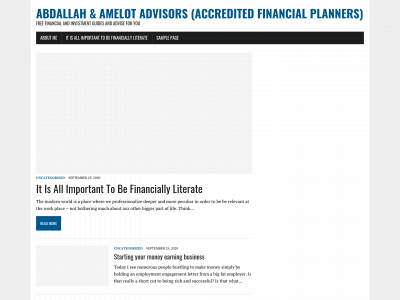 wisefinancialadvisor.com snapshot