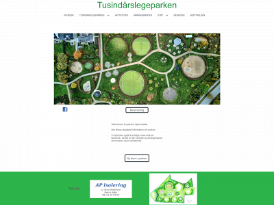tusindaarslegeparken.dk snapshot