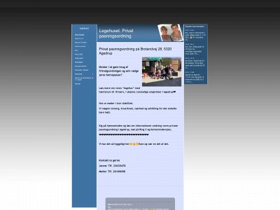 legehuset-privatpasningsordning.dk snapshot