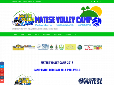 matesevolleycamp.it snapshot