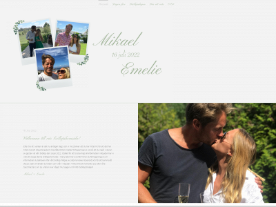 mikaelochemelie.se snapshot