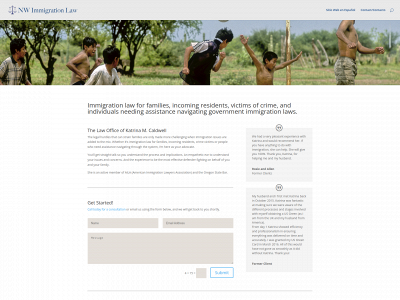 caldwellimmigration.com snapshot