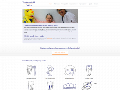 tandartspraktijkovidius.nl snapshot