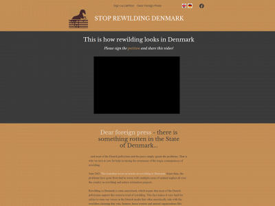 stoprewilding.dk snapshot