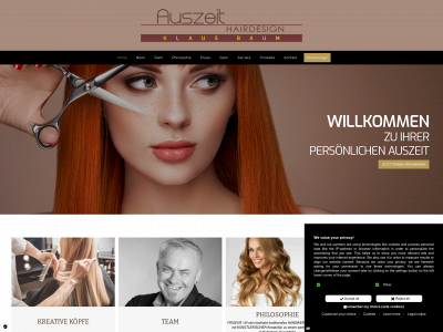 auszeit-hairdesign.de snapshot