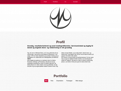 michaelotzen.dk snapshot