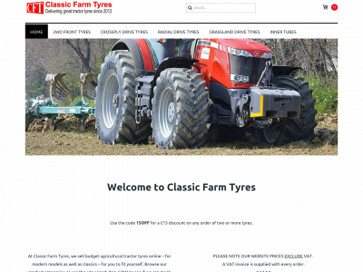 www.classicfarmtyres.co.uk snapshot