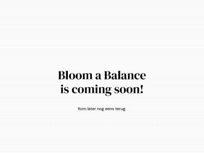 bloomabalance.nl snapshot