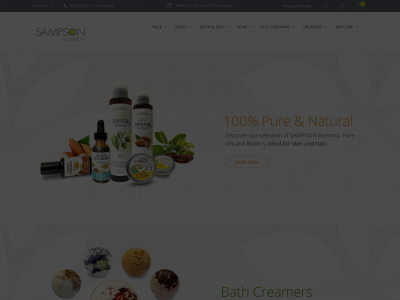 sampsonecoshop.com snapshot