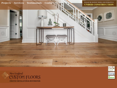 newenglandcustomfloors.com snapshot