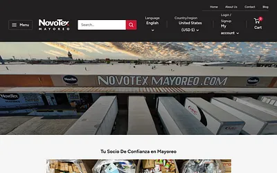 novotexmayoreo.com snapshot