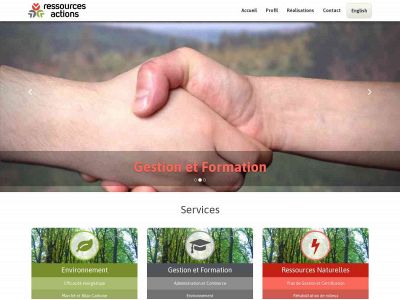 ressources-actions.com snapshot