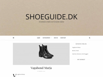 shoeguide.dk snapshot