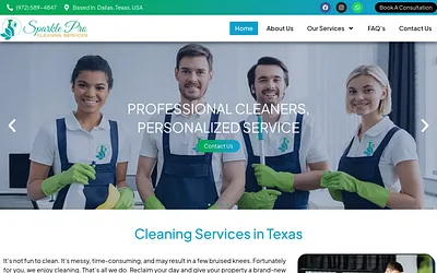 www.sparkleprocleaningservices.com snapshot