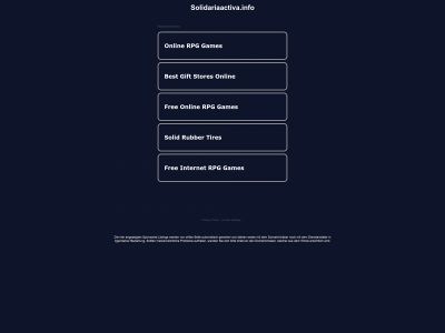 solidariaactiva.info snapshot