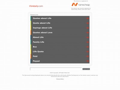 life4daily.com snapshot