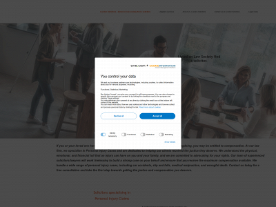 mylondonsolicitors.com snapshot