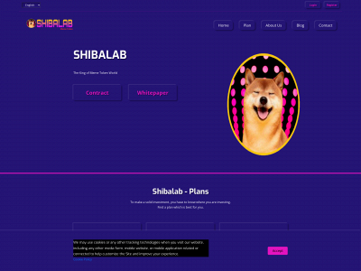 shibalab.asia snapshot