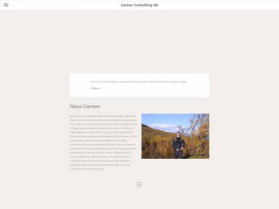 garmer-consulting.se snapshot