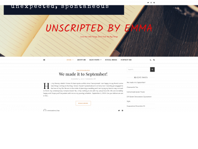 unscriptedbyemma.com snapshot