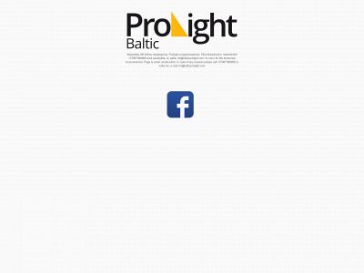 balticprolight.com snapshot