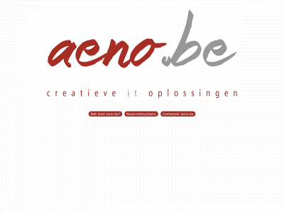 aeno.be snapshot