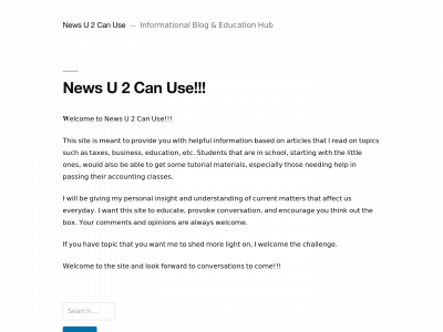 newsu2canuse.com snapshot