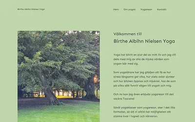 birthealbihnnielsenyoga.se snapshot