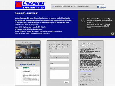 lundholmsbygg.se snapshot
