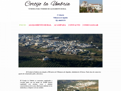 cortijolaumbria.es snapshot