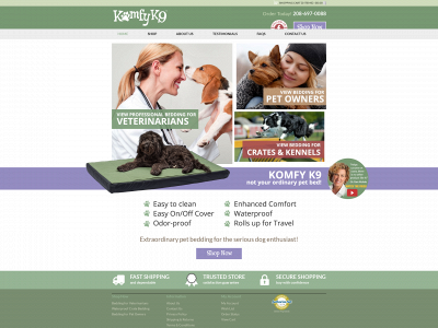 www.komfyk9.com snapshot