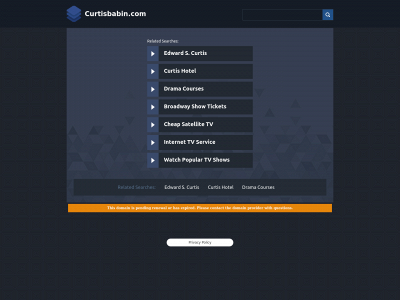 curtisbabin.com snapshot