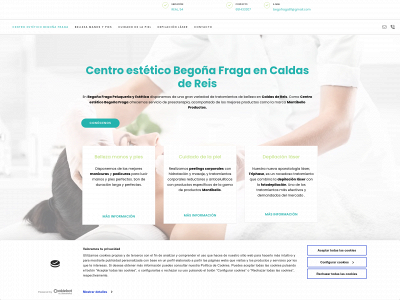 begoñafragasalonbelleza.es snapshot