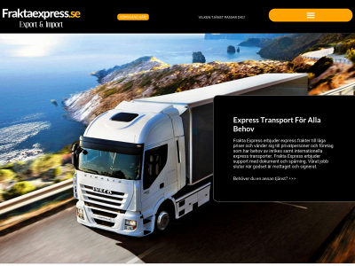 fraktaexpress.se snapshot