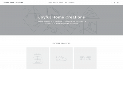 joyfulhomecreations.com snapshot