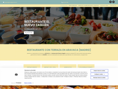 www.restauranteelnuevozaguan.com snapshot