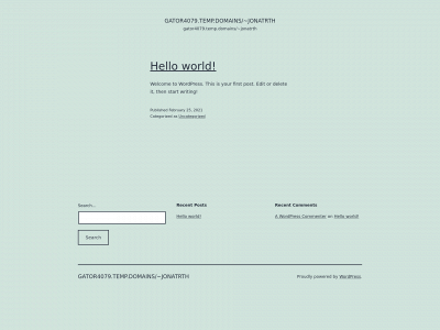 jonathanworth.info snapshot