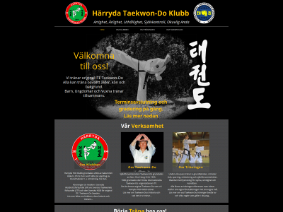 harryda-tkd.se snapshot