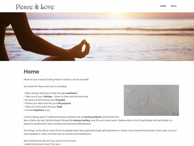 peaceandlove.zone snapshot