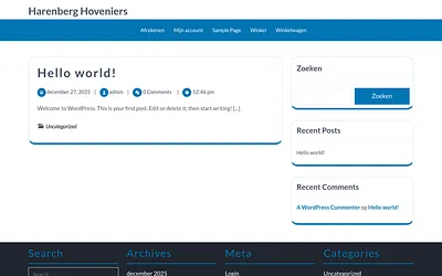 harenberghoveniers.nl snapshot